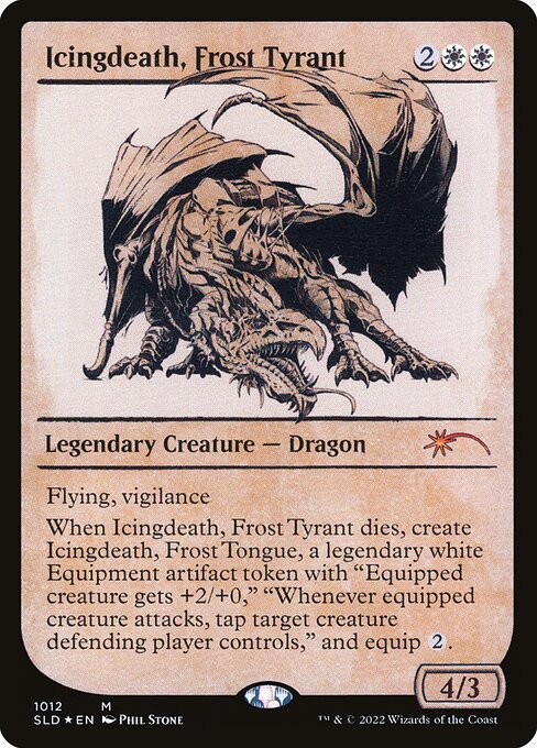 Icingdeath, Frost Tyrant - Secret Lair Drop - Promo Foil