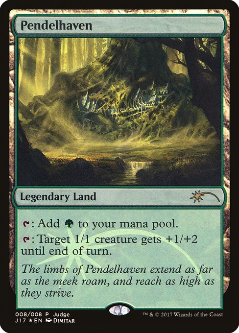 Pendelhaven - Judge Gift Cards 2017 - Promo Foil