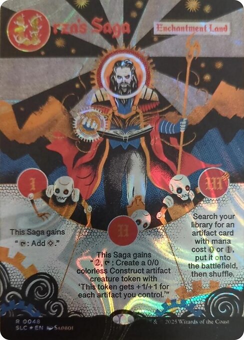 Urza's Saga - Secret Lair Countdown - Halo Foil, Borderless