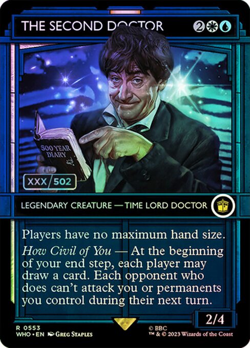 The Second Doctor - Doctor Who - Double Rainbow