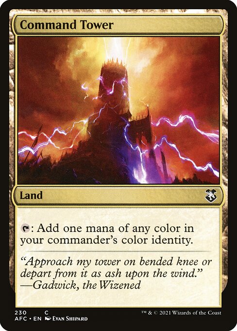 Command Tower - Forgotten Realms Commander