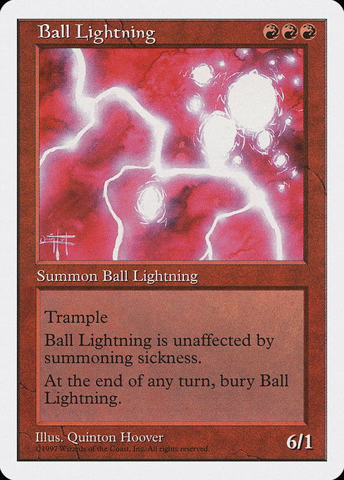 Ball Lightning - Fifth Edition