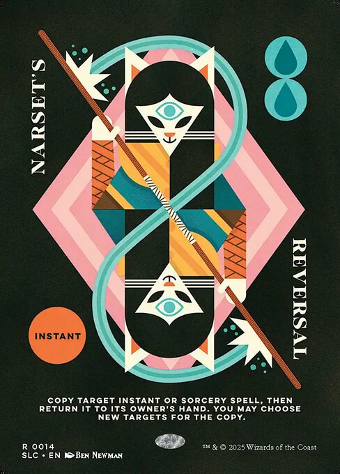 Narset's Reversal - Secret Lair Countdown - Borderless