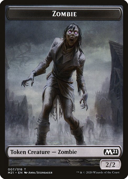 Zombie - Core Set 2021 Tokens