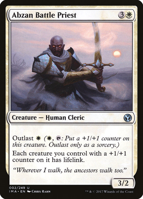 Abzan Battle Priest - Iconic Masters