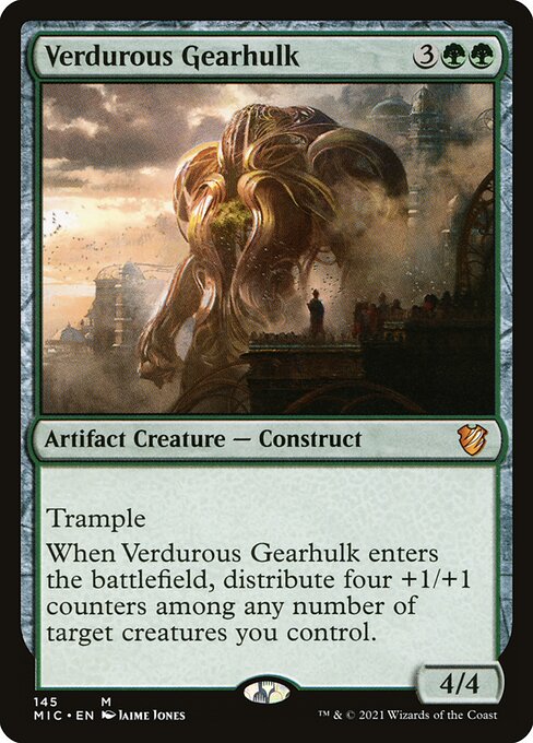 Verdurous Gearhulk - Midnight Hunt Commander