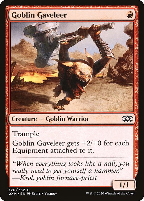 Goblin Gaveleer - Double Masters