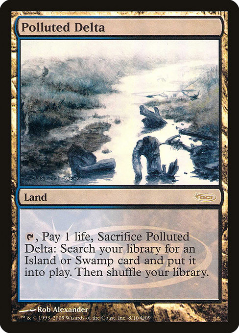 Polluted Delta - Judge Gift Cards 2009 - Promo Foil