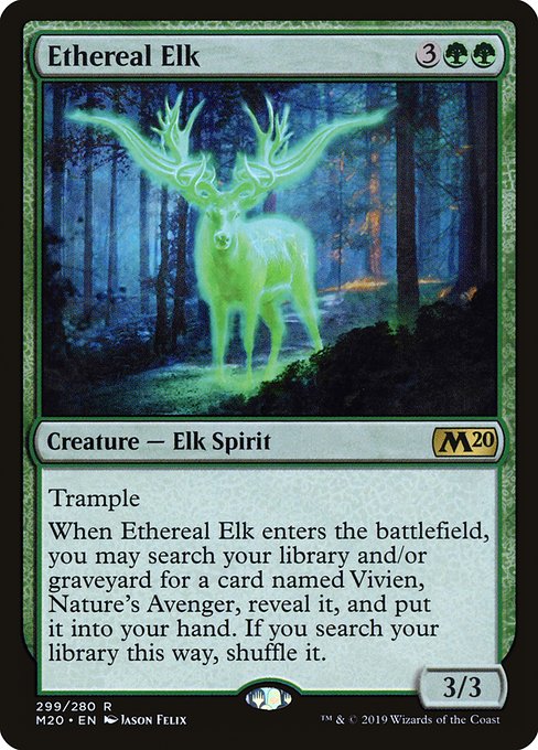 Ethereal Elk - Core Set 2020