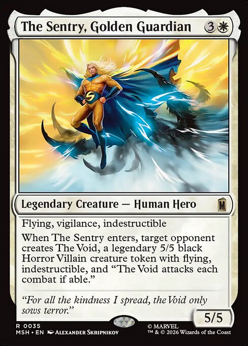 The Sentry, Golden Guardian - Marvel Super Heroes