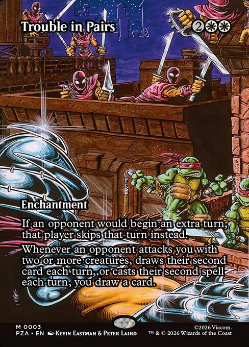 Trouble in Pairs - Teenage Mutant Ninja Turtles Source Material - Borderless