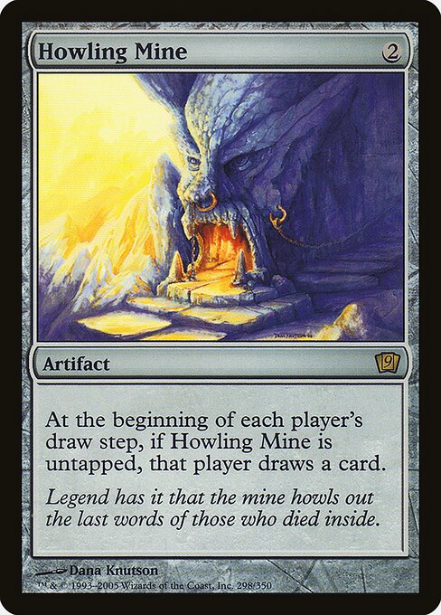 Howling Mine - Ninth Edition - Promo Foil