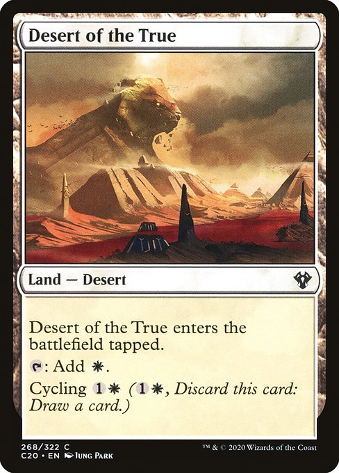 Desert of the True - Commander 2020