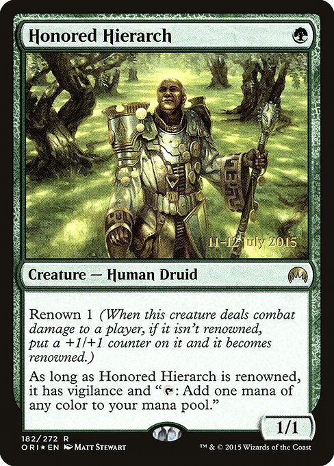 Honored Hierarch - Magic Origins Promos - Promo Foil