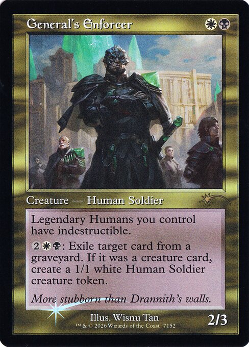 General's Enforcer - Secret Lair Drop