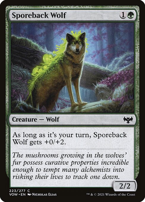 Sporeback Wolf - Innistrad: Crimson Vow