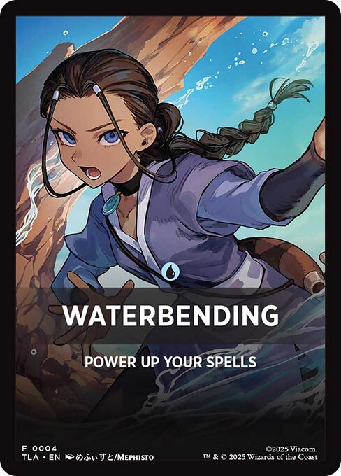 Waterbending - Avatar: The Last Airbender Beginner Box Front Cards