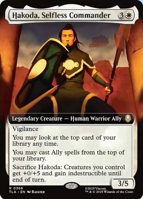 Hakoda, Selfless Commander - Avatar: The Last Airbender - Extended Art