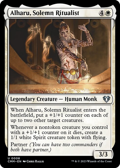 Alharu, Solemn Ritualist - Commander Masters