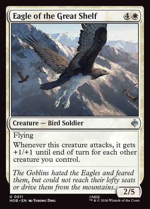 Eagle of the Great Shelf - The Hobbit