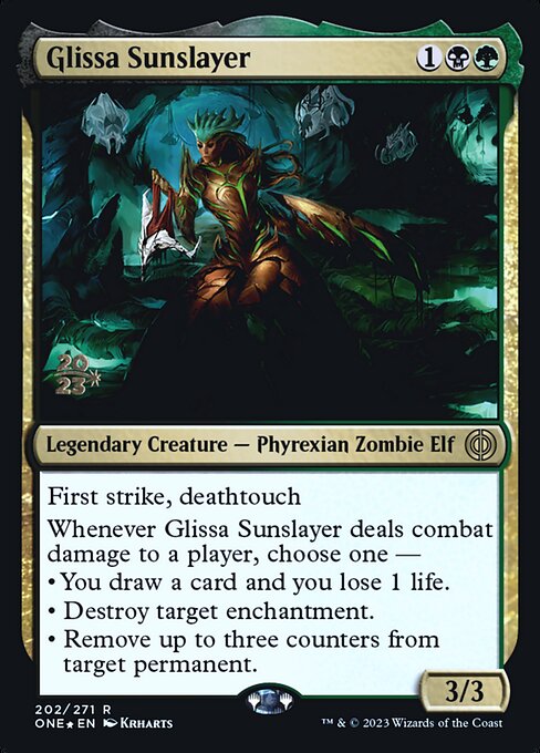 Glissa Sunslayer - Phyrexia: All Will Be One Promos - Promo Foil