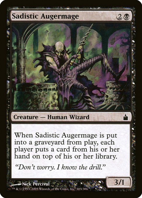 Sadistic Augermage - Ravnica: City of Guilds