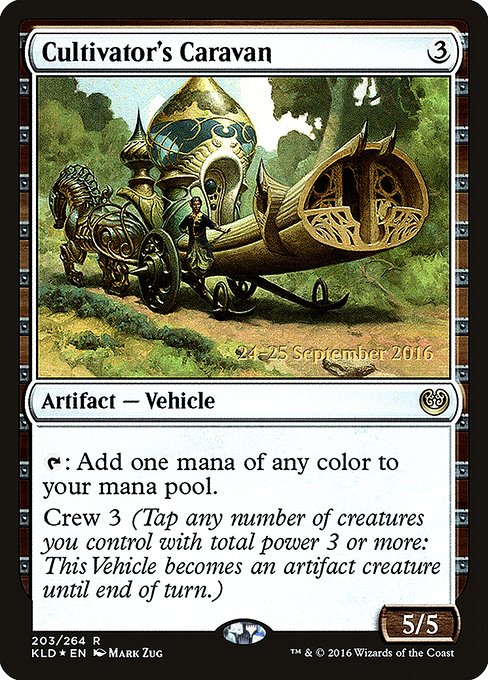 Cultivator's Caravan - Kaladesh Promos - Promo Foil