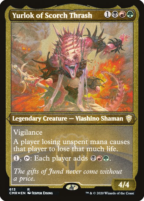 Yurlok of Scorch Thrash - Commander Legends - Etched Foil