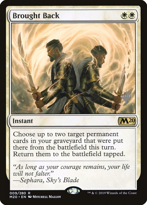 Brought Back - Core Set 2020 Promos