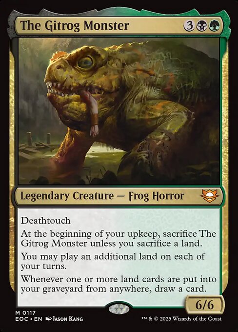 The Gitrog Monster - Edge of Eternities Commander