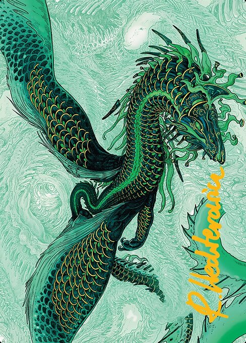 Teval, Arbiter of Virtue - Tarkir: Dragonstorm Art Series - Borderless