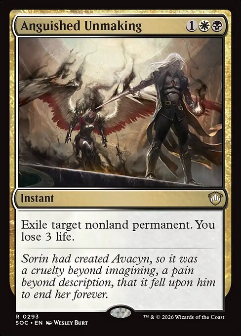 Anguished Unmaking - Secrets of Strixhaven Commander