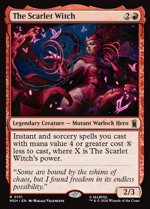 The Scarlet Witch - Marvel Super Heroes