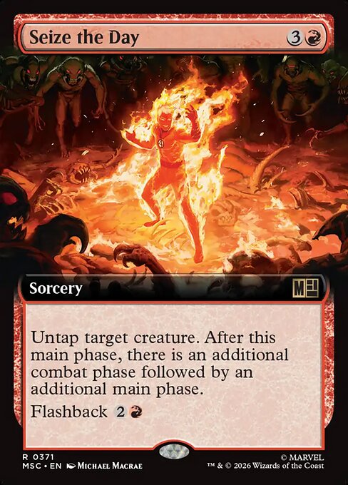 Seize the Day - Marvel Super Heroes Commander - Extended Art