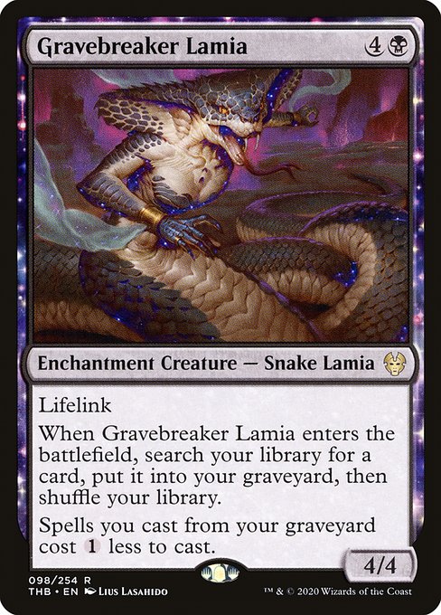 Gravebreaker Lamia - Theros Beyond Death