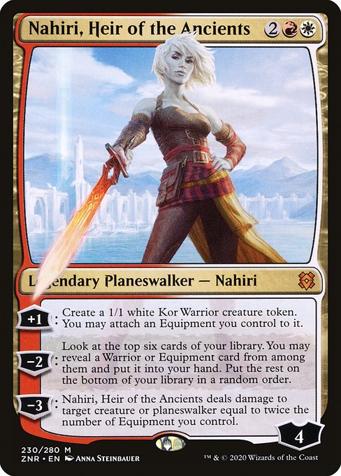 Nahiri, Heir of the Ancients - Zendikar Rising