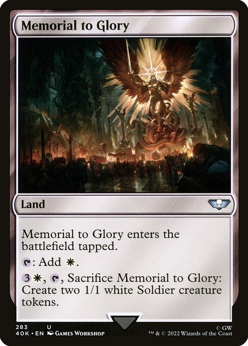 Memorial to Glory - Warhammer 40,000 Commander