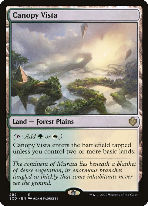 Canopy Vista - Starter Commander Decks