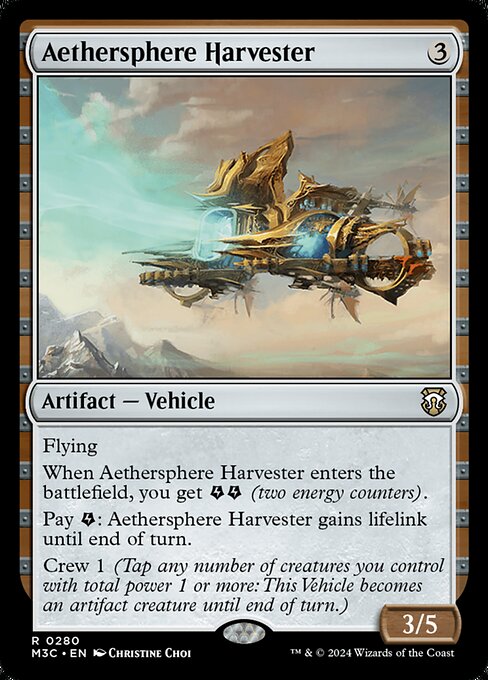 Aethersphere Harvester - Modern Horizons 3 Commander