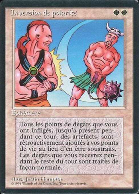 Inversion de polarité (Reverse Polarity) - Foreign Black Border