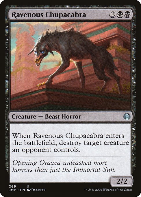 Ravenous Chupacabra - Jumpstart