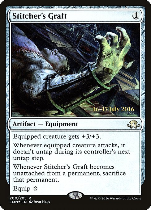 Stitcher's Graft - Eldritch Moon Promos - Promo Foil