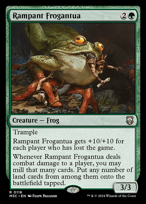 Rampant Frogantua - Modern Horizons 3 Commander