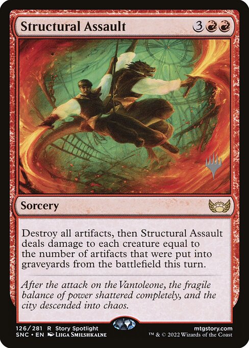 Structural Assault - Streets of New Capenna Promos