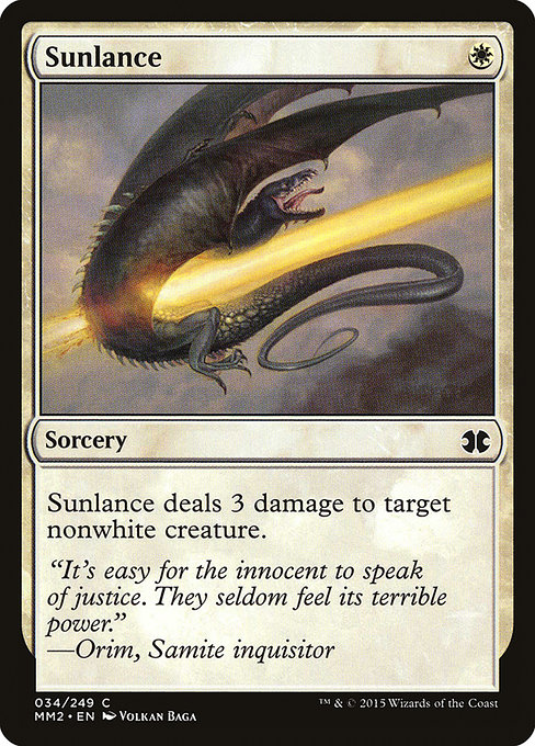 Sunlance - Modern Masters 2015