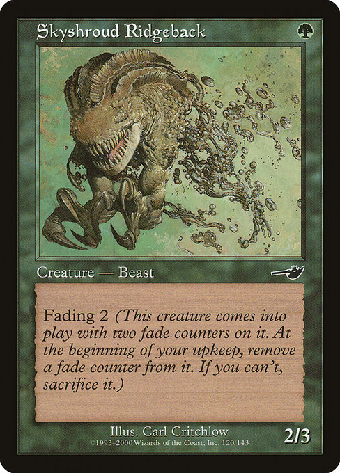 Skyshroud Ridgeback - Nemesis