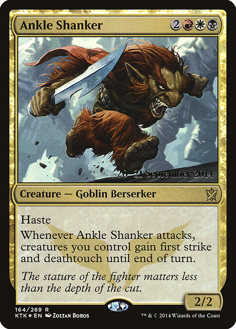 Ankle Shanker - Khans of Tarkir Promos - Promo Foil