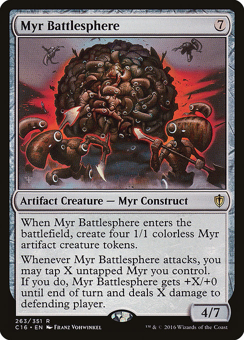 Myr Battlesphere - Commander 2016