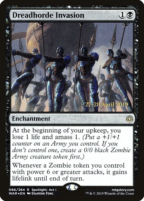 Dreadhorde Invasion - War of the Spark Promos - Promo Foil