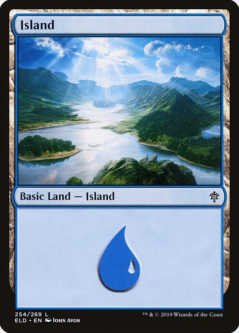 Island - Throne of Eldraine